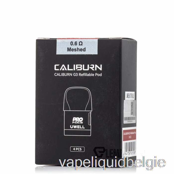 Vape Vloeistof Uwell Caliburn G3 Vervangende Pods 0.6ohm Caliburn G3 Pods